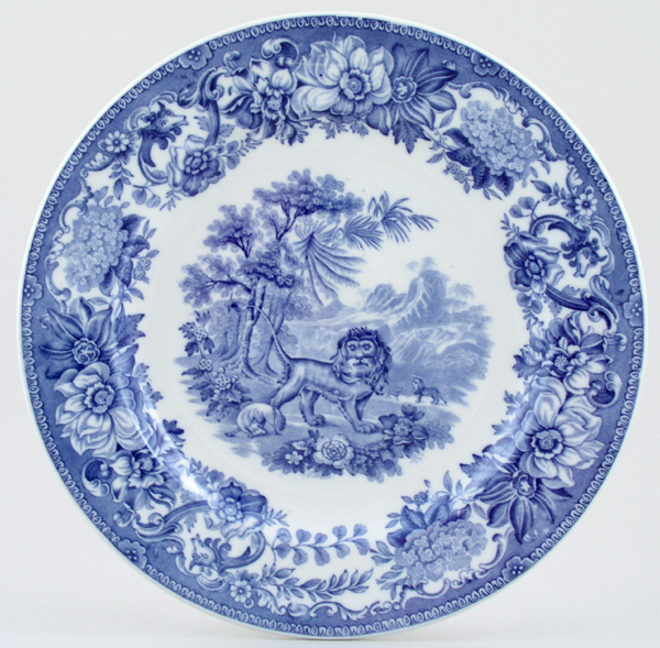 Plate The Fox and The Lion c1911